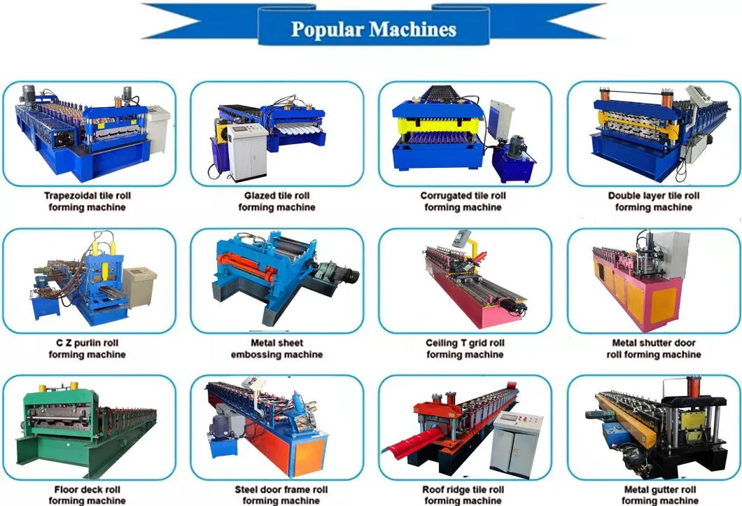 Colored Steel Corrugated Roofing Tiles Corrugation Corspan Cladding C8 Longspan Steel Profile Ibr Sheet Forming Machine/Coil Rolling Roofing Profile Machine