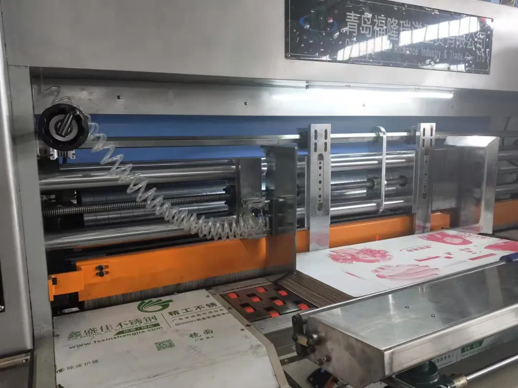 Carton Box Flexo Printing Slotting Machine Corrugated Cardboard Printer Slotter