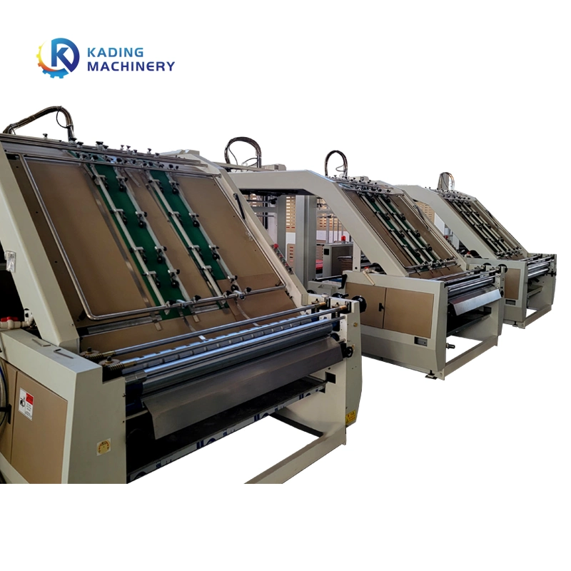 Good Quality Low Platform Semi-Automatic Flute Laminator for Corrugated Carton Manufacturing