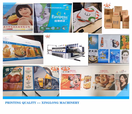 OEM/ODM Corrugated Box Making Machine Carton Printing Slotting Die Cutting Machinery Flexo Printing Machine