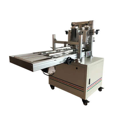 Semi Automatic Box Folder Gluer Machine/Carton Box Gluing Machine 4