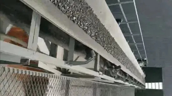 Heavy Duty Rubber Belt Conveyor System for Mine Coal Stone Plant