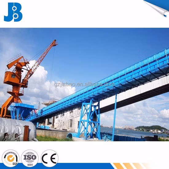 Heavy Duty Rubber Belt Conveyor System for Mine Coal Stone Plant